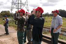 Bird-watching at the Ibaraki Plant