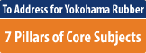 7 Pillars of Core Subjects for Yokohama Rubber to Address