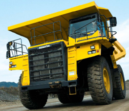 100-ton class large dump trucks