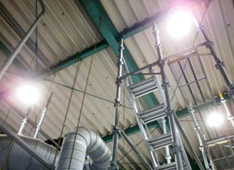 Updating mercury lamps to LED lighting