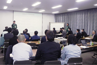 下請ガイドライン勉強会の様子
