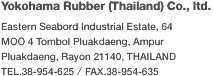 Yokohama Rubber(Thailand)Co.,ltd.